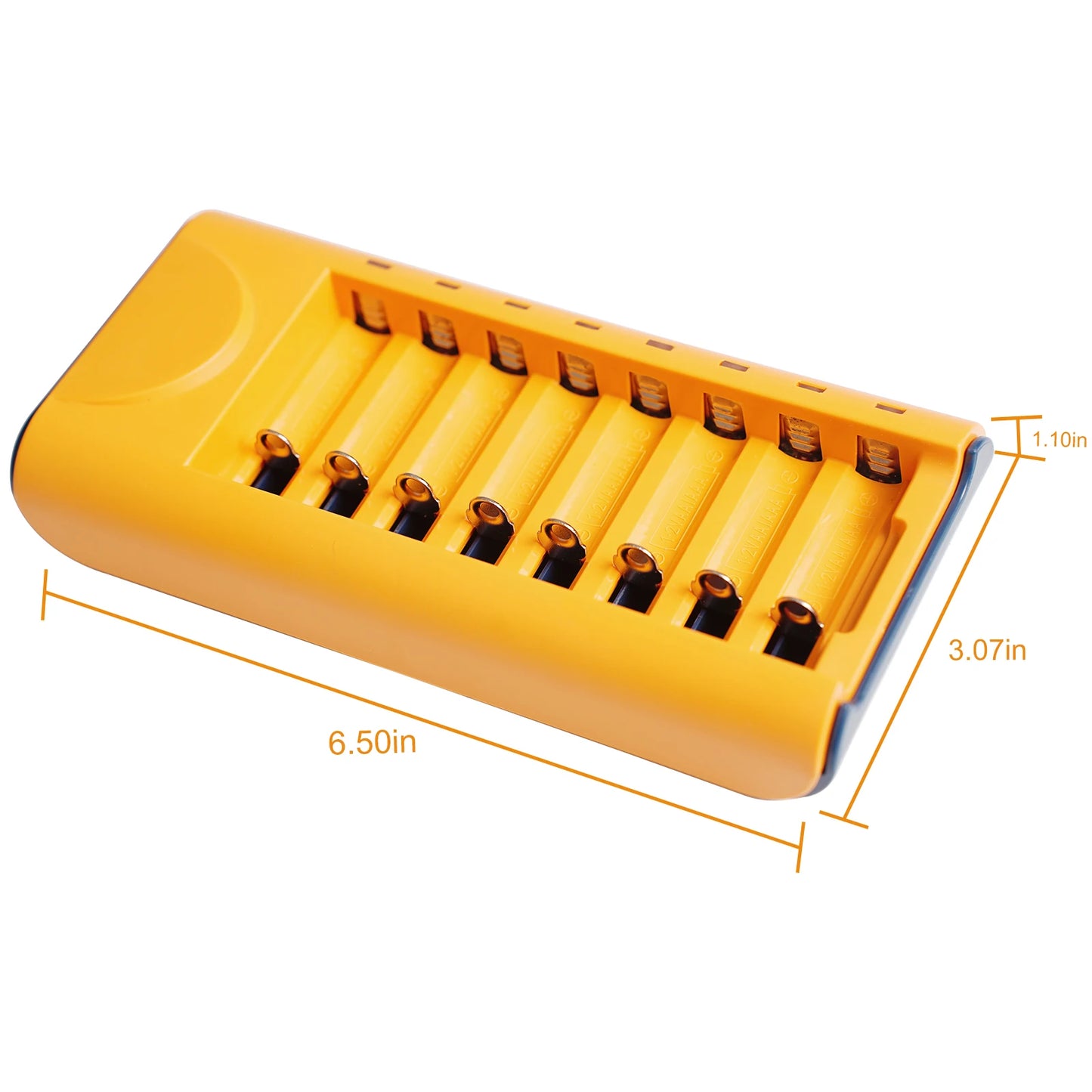 6 to 30 AA & AAA Rechargeable Battery Set with Charger & Cable