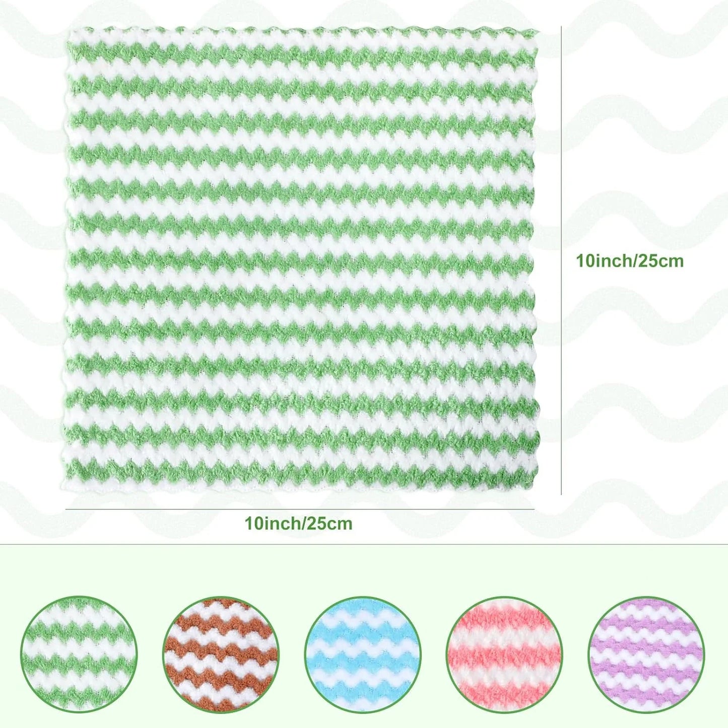 40 pc Super Absorbent Dish Drying Cloths