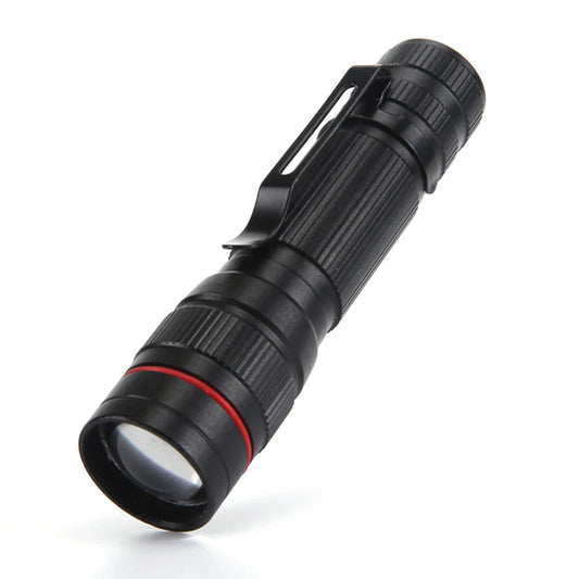 Aluminum Alloy USB Charging LED Flashlight 300 Lumen