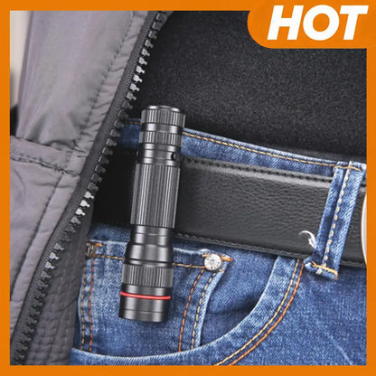 Aluminum Alloy USB Charging LED Flashlight 300 Lumen