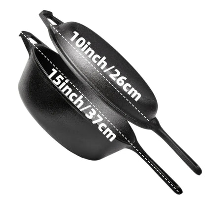 3pc Cast Iron Skillet Set