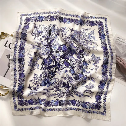 70 X 70 cm Silky Stylish Pashmina Like Designer Neck/Head Scarf