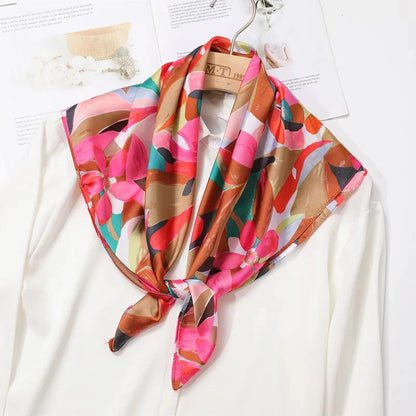 70 X 70 cm Silky Stylish Pashmina Like Designer Neck/Head Scarf