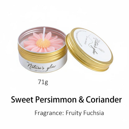 Soy Blended Wax, Scented Candle in Tin