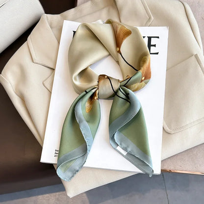 70 X 70 cm Silky Stylish Pashmina Like Designer Neck/Head Scarf