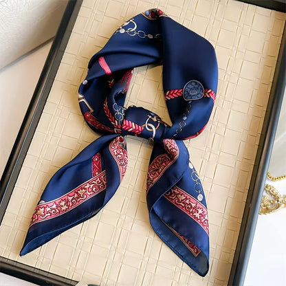 70 X 70 cm Silky Stylish Pashmina Like Designer Neck/Head Scarf