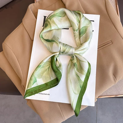 70 X 70 cm Silky Stylish Pashmina Like Designer Neck/Head Scarf