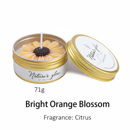 Soy Blended Wax, Scented Candle in Tin