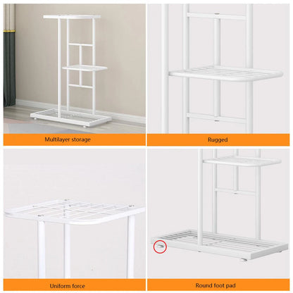 Indoor Tall 6 Tier Metal Plant Stand Organizer