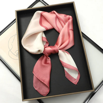 70 X 70 cm Silky Stylish Pashmina Like Designer Neck/Head Scarf