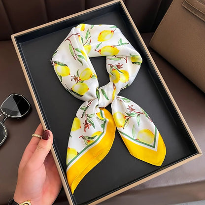 70 X 70 cm Silky Stylish Pashmina Like Designer Neck/Head Scarf