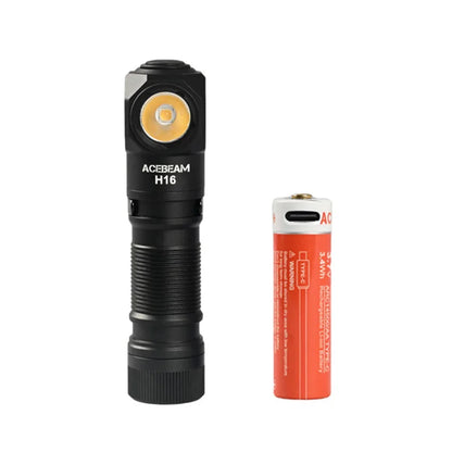 LED Right Angle Lightweight Headlamp - AA Battery