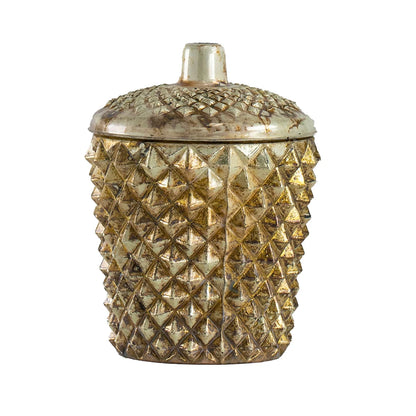 Diamond Textured Antique Soy Wax Candle, Earl Grey Fragrance,10.93 oz