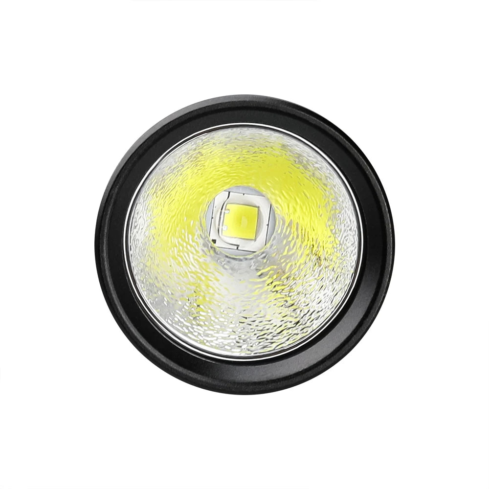 Rechargeable LED 1800 Lumen Flashlight, Type C USB
