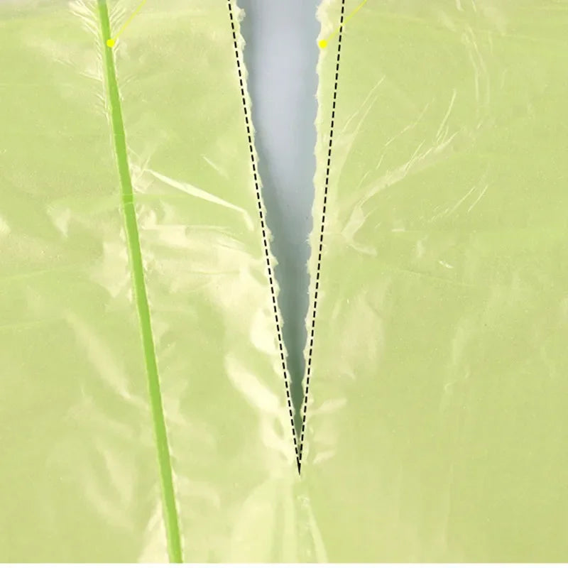 Biodegradable trash bags for kitchen and outdoor, 100 BPA free 5 rolls