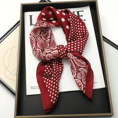 70 X 70 cm Silky Stylish Pashmina Like Designer Neck/Head Scarf