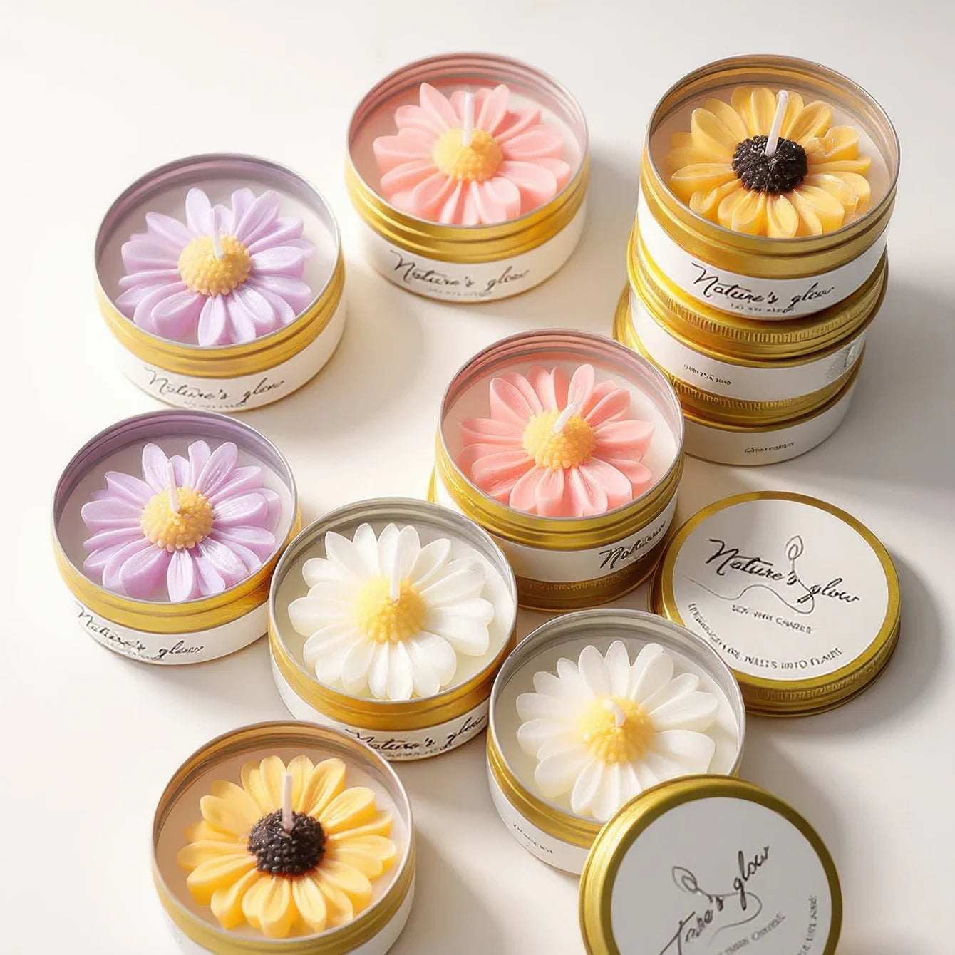 Soy Blended Wax, Scented Candle in Tin