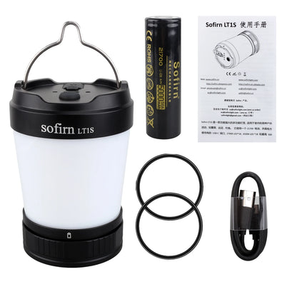 Aerospace Grade Aluminum Alloy Camping Light/Lantern with Reverse Charging Function 500 Lumen