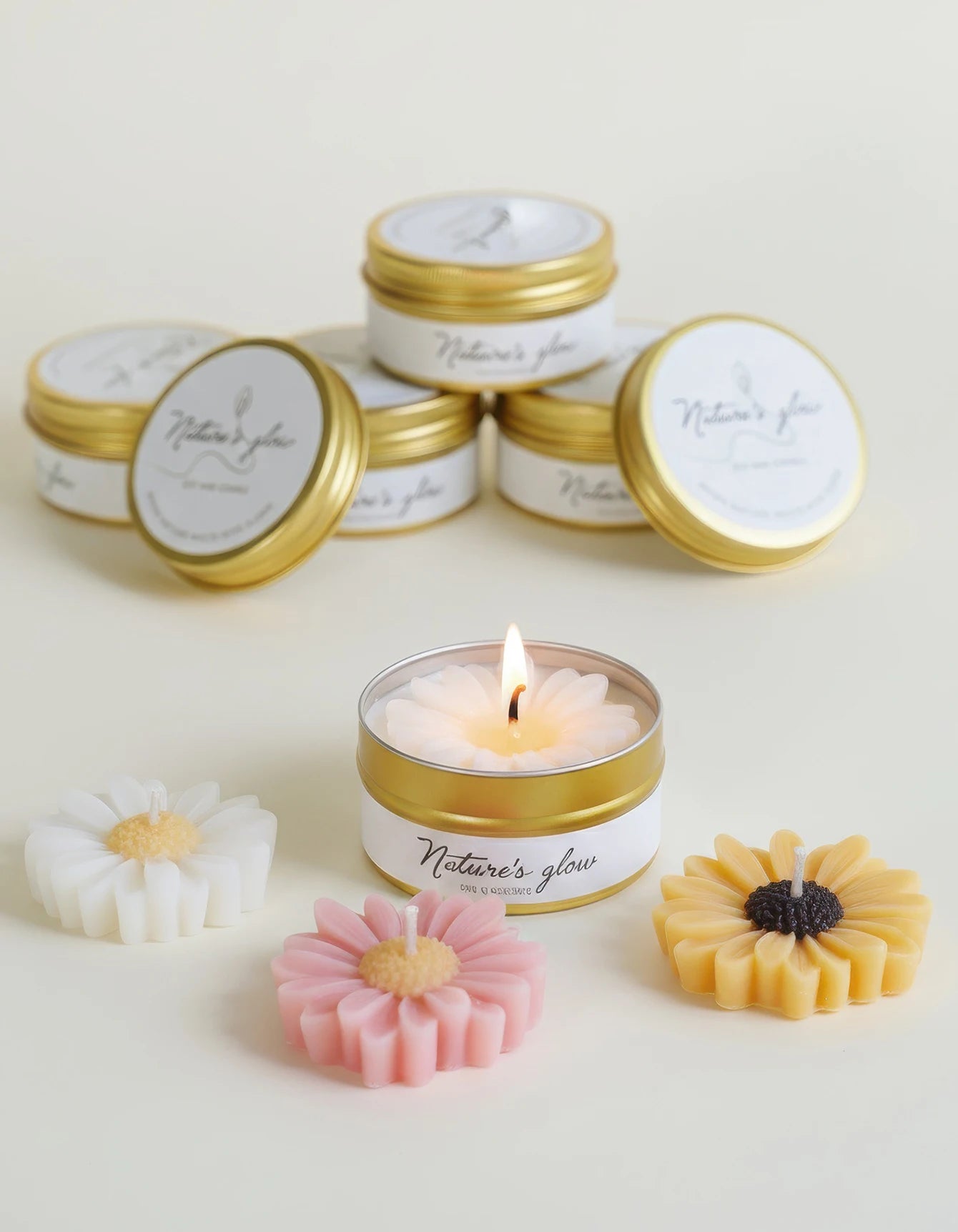 Soy Blended Wax, Scented Candle in Tin