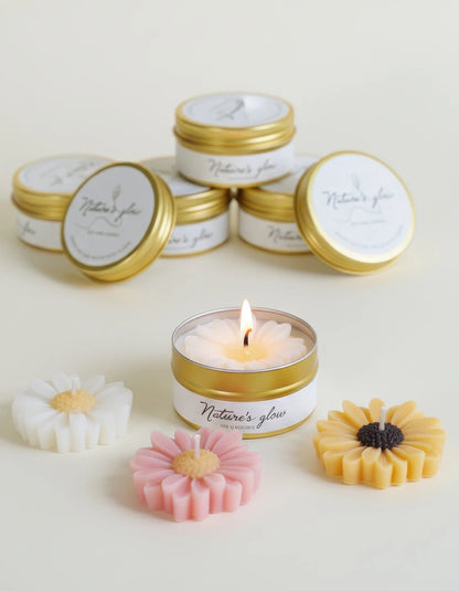 Soy Blended Wax, Scented Candle in Tin
