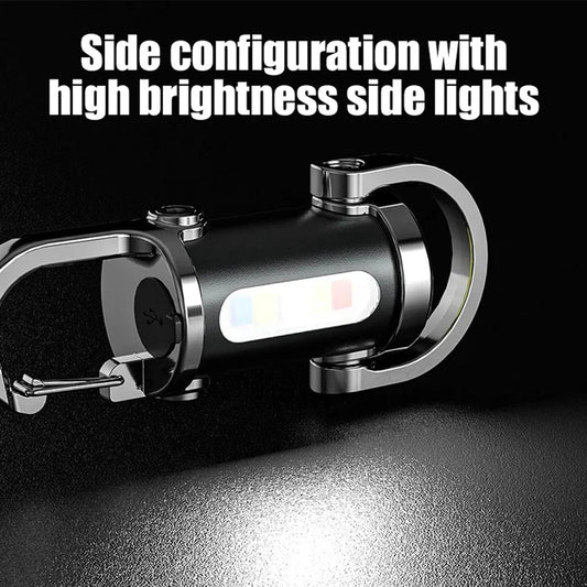 LED Key Chain Flashlight Multi-functional for Every Day Carry, Camping or Outdoor Use